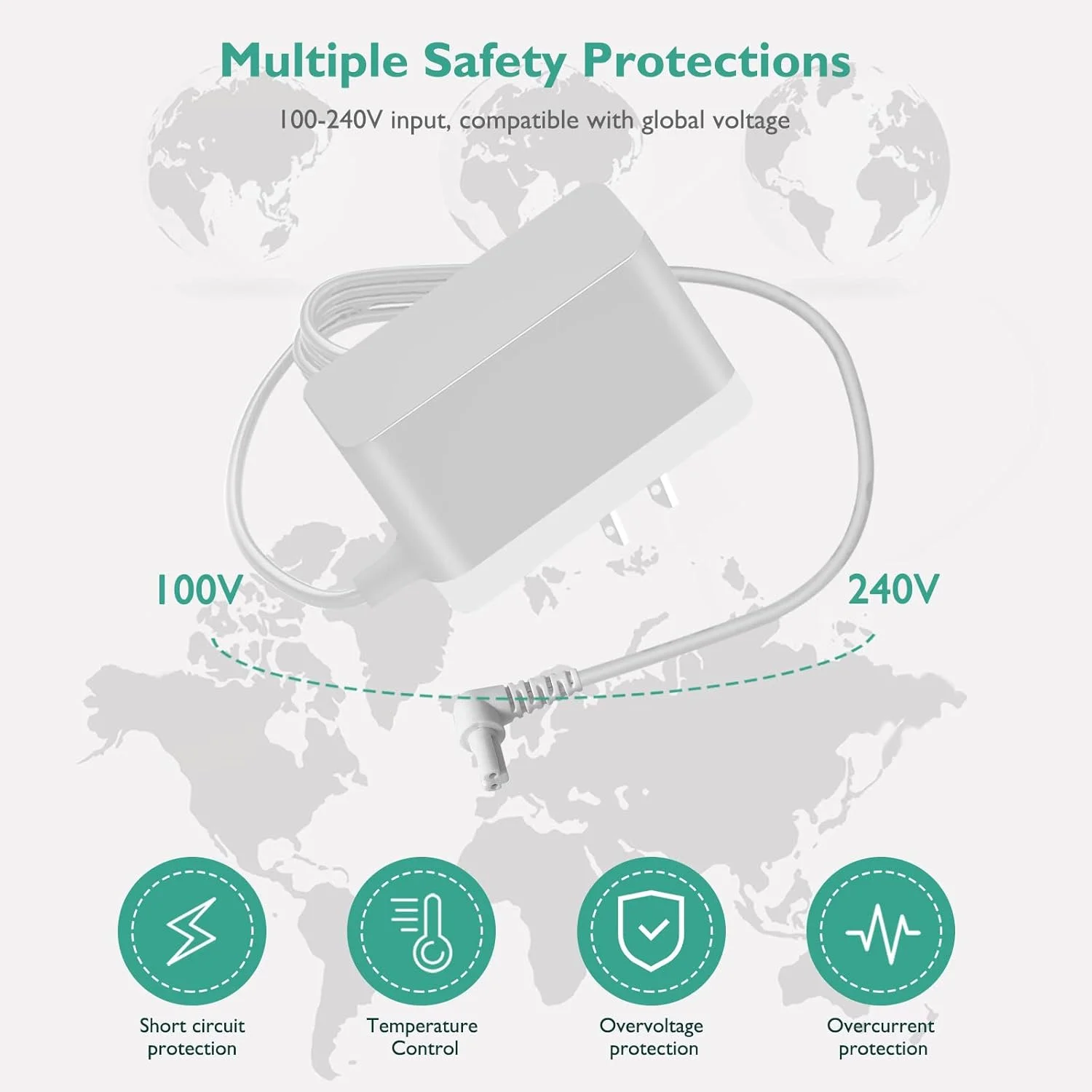 شارژر سازگار با جاروبرقی دستی بلک اند دکر مدل HHVJ315JD10 / HHVJ315JMF71 / HHVK320J61 / HHVK320J10 / HHVK320JZ01 با کد قطعه 90602522-01 N561340