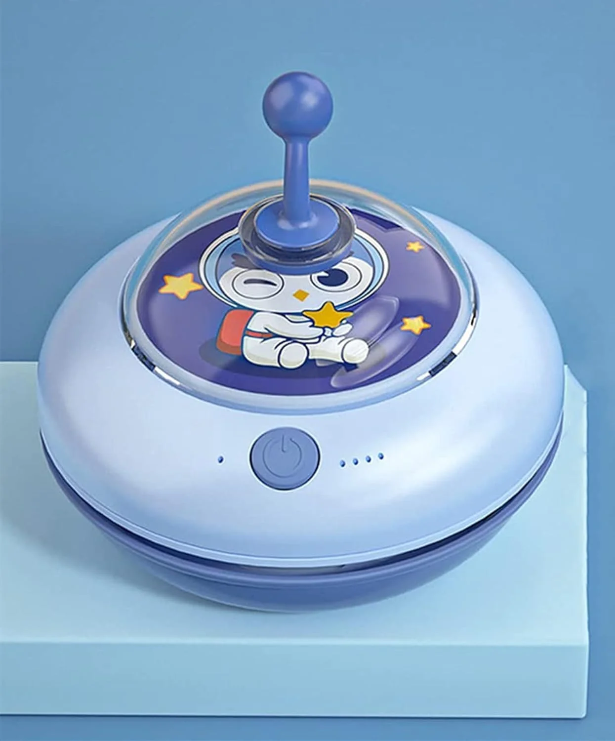 جاروبرقی رومیزی کوچک MAKINGTEC، جاروبرقی قابل حمل و جداشدنی با شارژ USB، تمیز کردن بدون زاویه مرده، مناسب برای گرد و غبار/خرده ریز/صفحه کلید کامپیوتر (آبی)