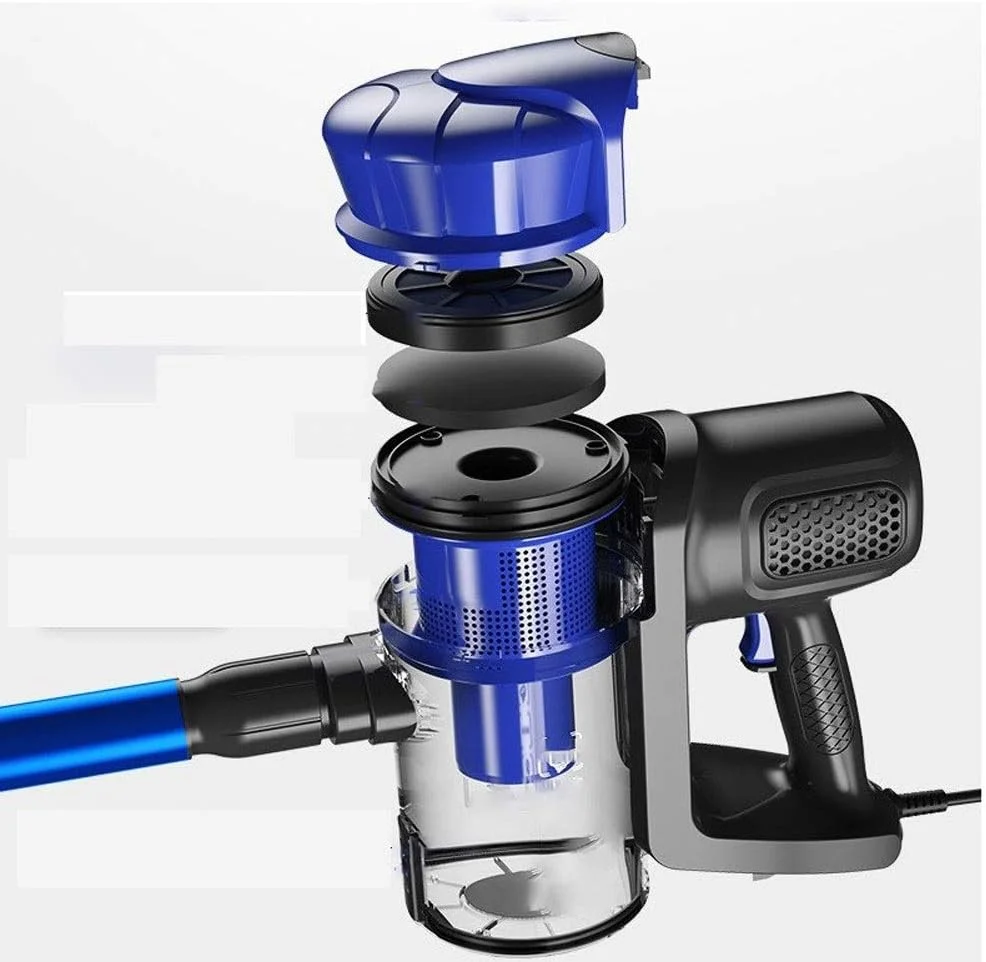 جاروبرقی های Nyyldr برای منزل، جاروبرقی بی سیم، جاروبرقی دستی، جاروبرقی با مخزن گرد و غبار بزرگ 1 لیتری، ایده آل برای موی حیوانات خانگی، فرش و کف سخت