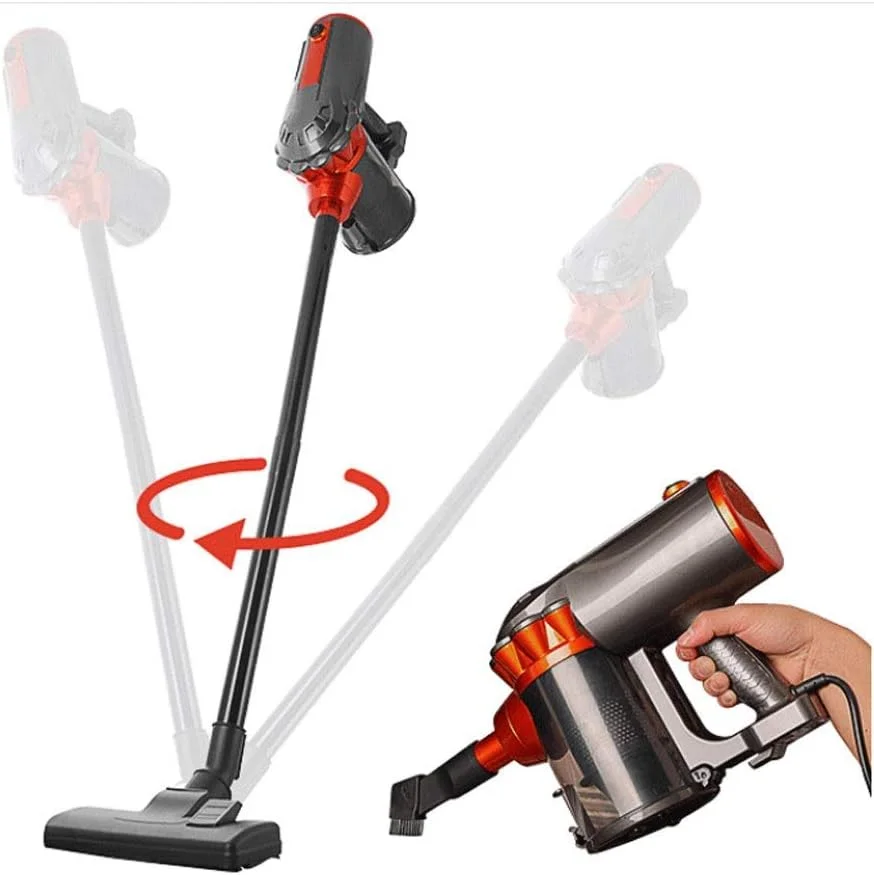 جاروبرقی دستی قابل حمل Nyyldr برای منزل، مناسب برای فرش و سطوح سخت، سبک وزن، قدرت مکش بالا، جاروبرقی بدون سیم