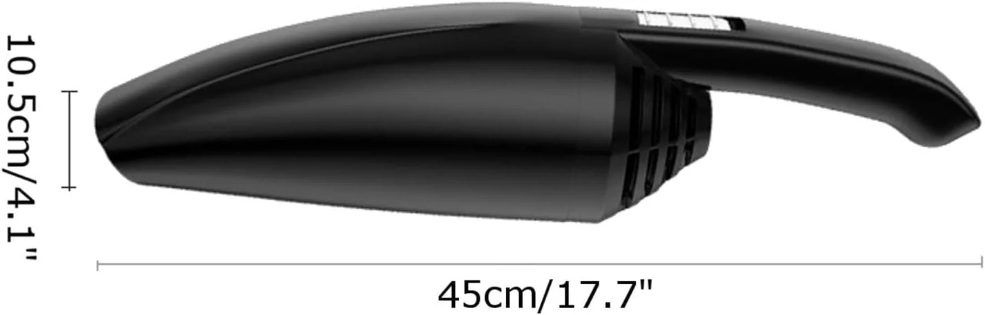 جاروبرقی دستی شارژی سیکلون Nyyldr، مناسب منزل، خودرو، با قابلیت مکش قوی، بدون سیم، تر و خشک، قابل حمل