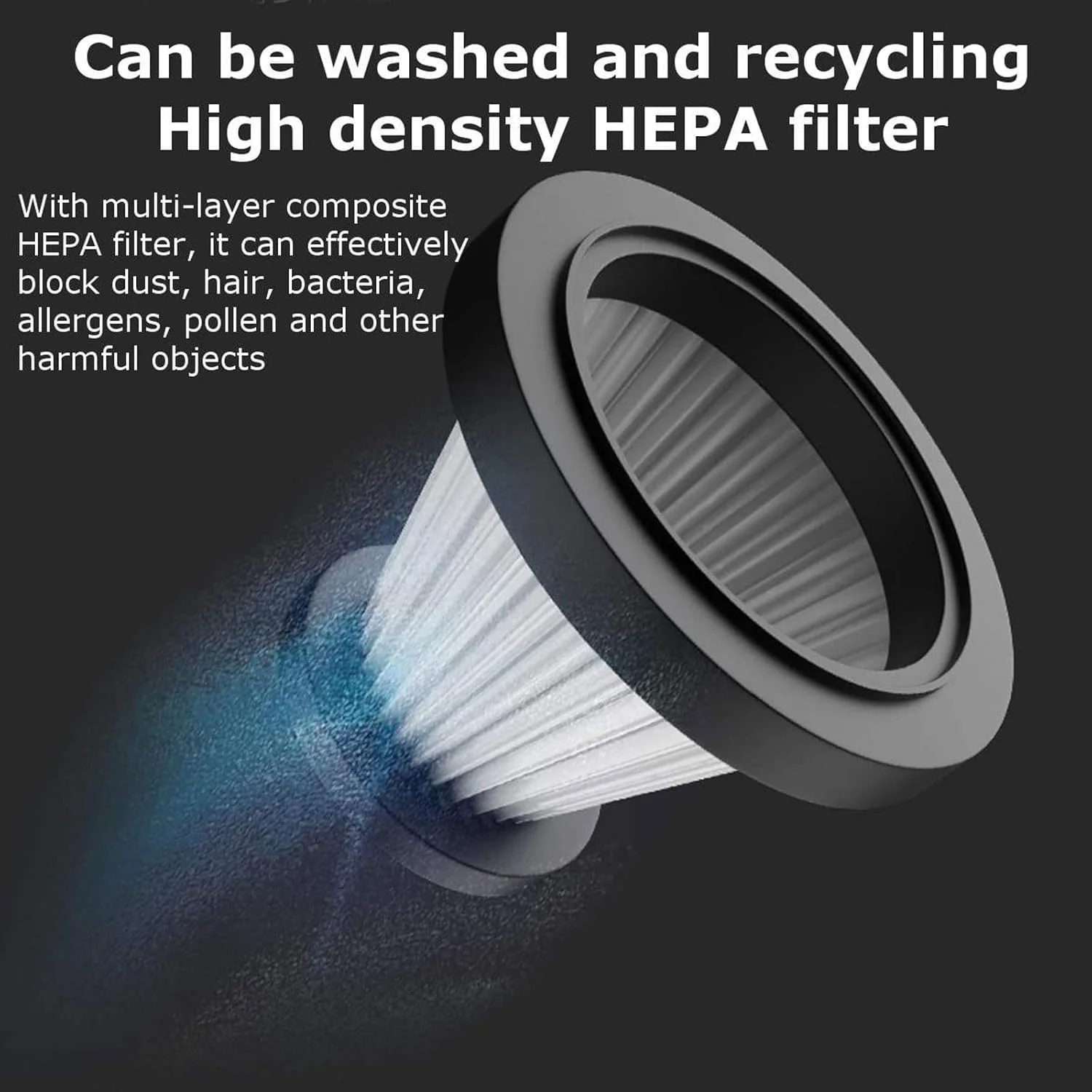 جاروبرقی دستی شارژی سیکلون Nyyldr، مناسب منزل، خودرو، با قابلیت مکش قوی، بدون سیم، تر و خشک، قابل حمل