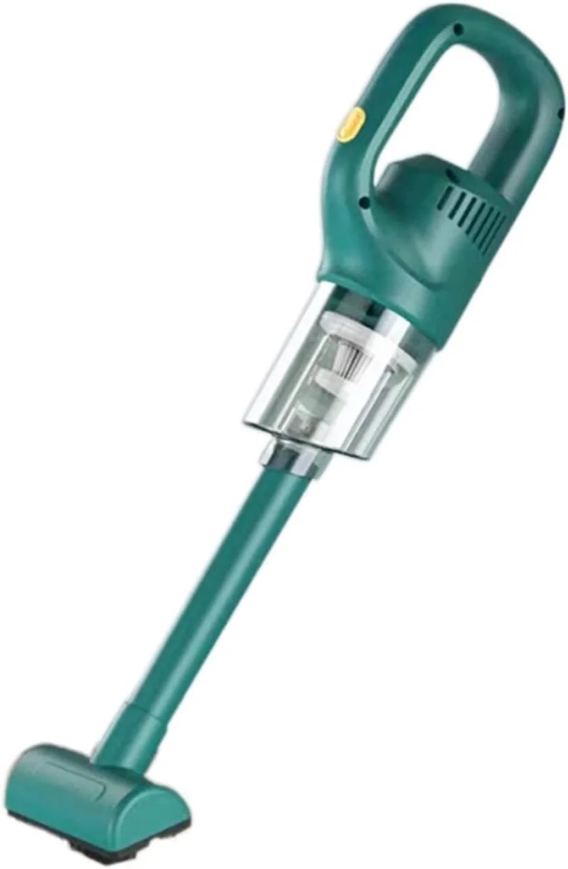 جاروبرقی دستی بی سیم Nyyldr، جاروبرقی قابل حمل با مکش قوی، مرطوب و خشک، هوشمند و بدون سیم، لوازم جانبی تمیز کننده داخلی (آبی تیره)