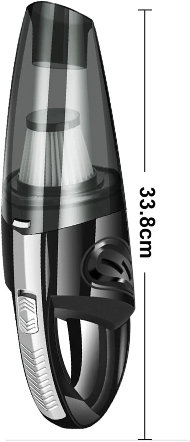 جاروبرقی دستی کوچک Nyyldr برای خانه، ماشین، مبل و تخت خواب، قابل حمل با باتری قابل شارژ