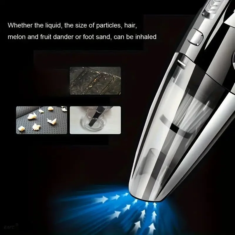 جاروبرقی دستی قابل حمل و قدرتمند برای تمیز کردن سریع و کارآمد در هر زمان و هر مکان، مناسب برای خودرو، حیوانات خانگی و آشپزخانه