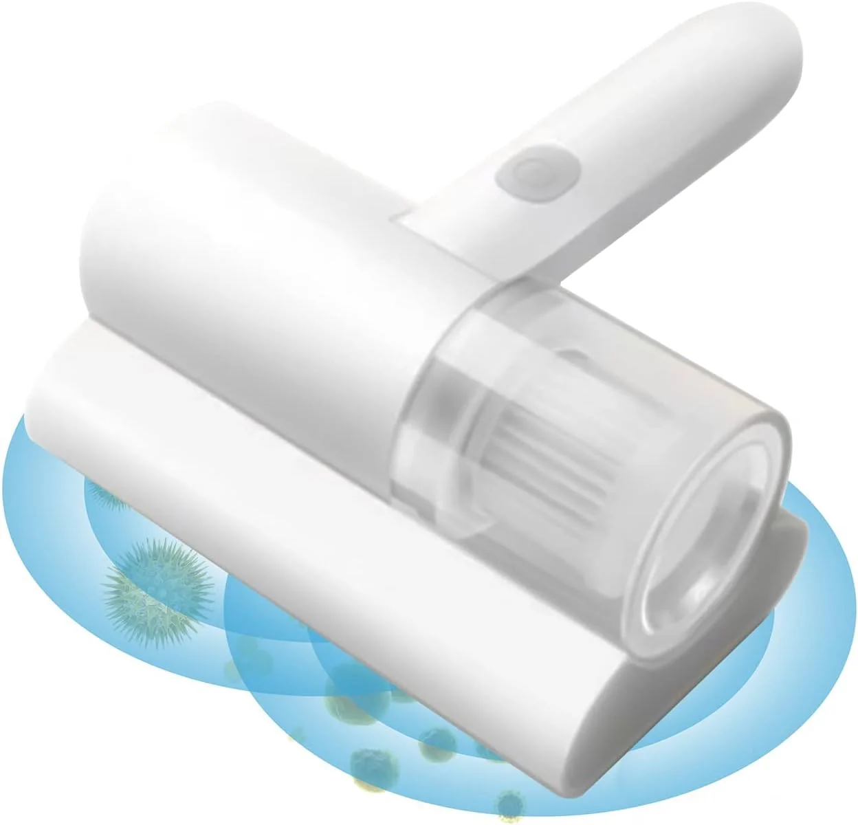 جاروبرقی UV رانوسی، جاروبرقی تشک، جاروبرقی UV تخت خواب دستی با مکش قوی 10Kpa و صدای کم، جاروبرقی لامپ باکتری کش دستی قابل حمل، برای تشک، مبل و فرش