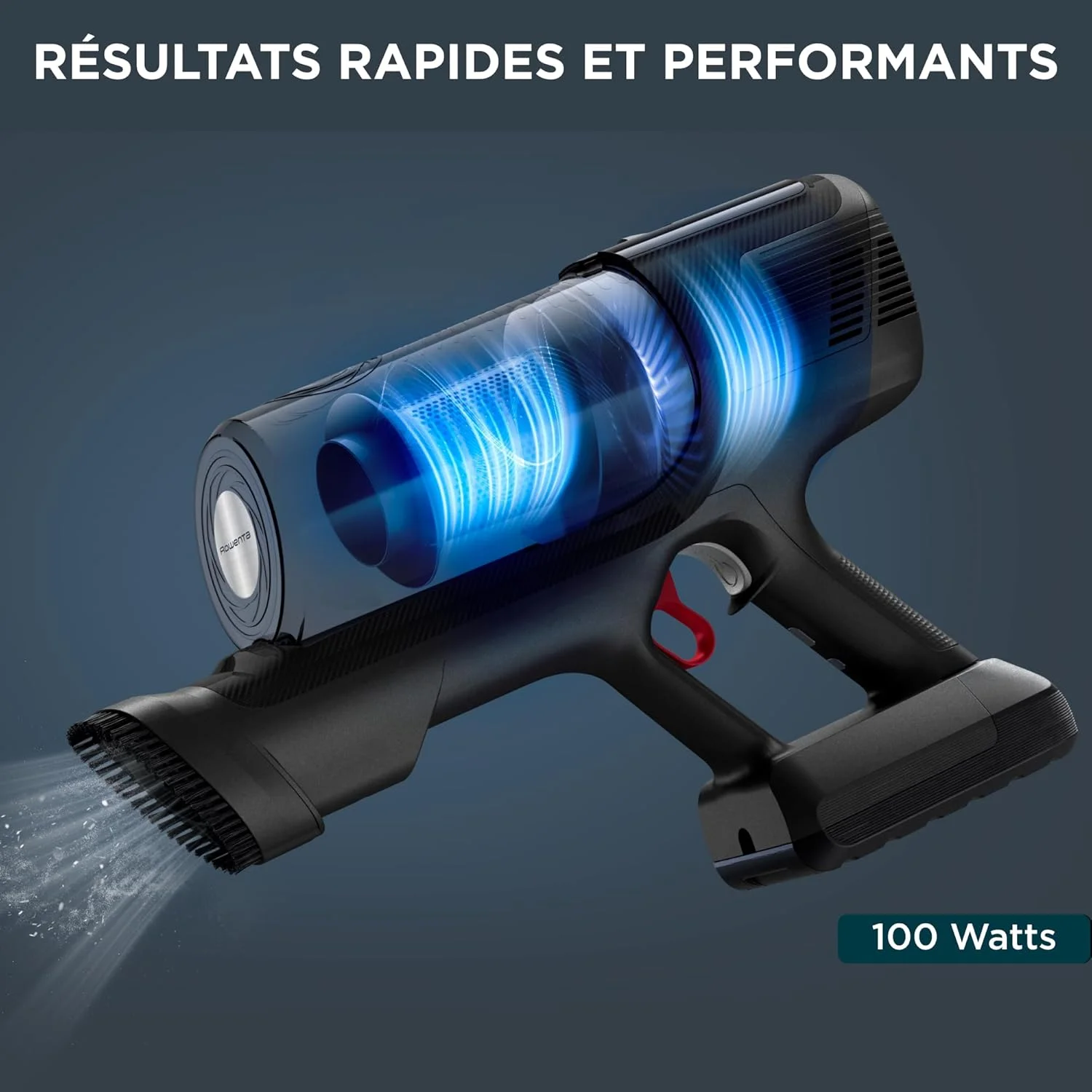 جاروبرقی عصایی و دستی بی‌سیم روونتا مدل RH6838 X-Pert 6.60 Essential | با قابلیت استفاده به صورت دستی و عصایی | 45 دقیقه زمان کارکرد | نازل LED | باتری قابل جابجایی | شامل سری مخصوص مبلمان و درزها