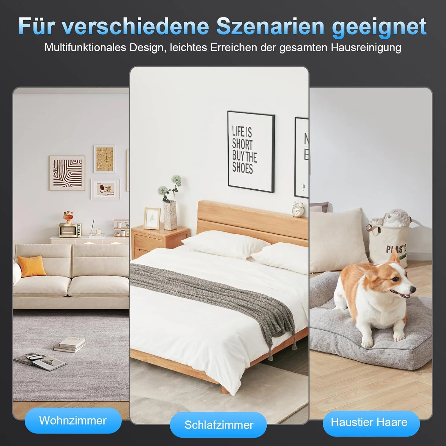 جاروبرقی تشک شارژی با مکش 13KPa، دستگاه حذف کنه تختخواب با UV-C و اولتراسونیک برای گرد و غبار و موی حیوانات خانگی