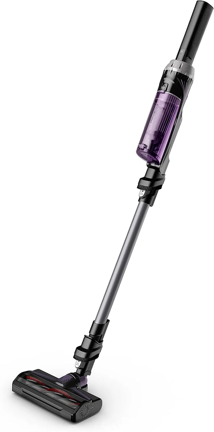 جاروبرقی عصایی شارژی روونتا مدل RH1128 X-Nano | نوع باتری لیتیوم یونی | فوق سبک | جاروبرقی 2 در 1 عصایی و جاروبرقی دستی | تا 40 دقیقه زمان کارکرد | شامل لوازم جانبی |