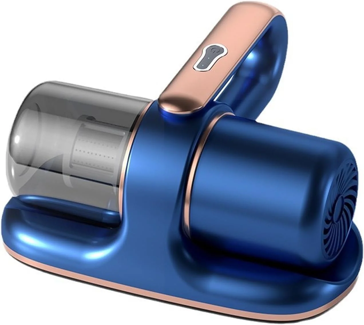جاروبرقی دستی بی‌سیم تزویق، مکش قوی 13000 پاسکال و صدای کم، نور فرابنفش، قابل شستشو برای تمیز کردن تشک، بالش، مبل و فرش (آبی)