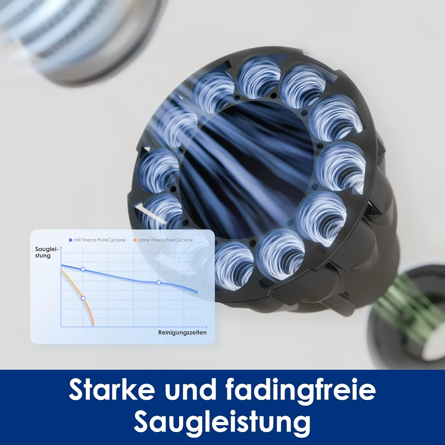 جاروبرقی هوشمند باتری دار Tineco Pure One S15 Pro، فناوری ZeroTangle، نمایشگر LCD، حسگر iLoop برای تنظیم خودکار قدرت، ایستگاه شارژ مستقل، جاروبرقی دستی قابل تبدیل، APP