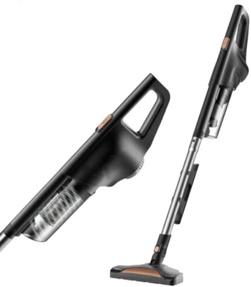 جاروبرقی دستی UOKUGZ، جاروبرقی با مخزن گرد و غبار بزرگ، ایده آل برای فرش و کف سخت منزل، سبک وزن، قدرت مکش قوی، برس های برقی