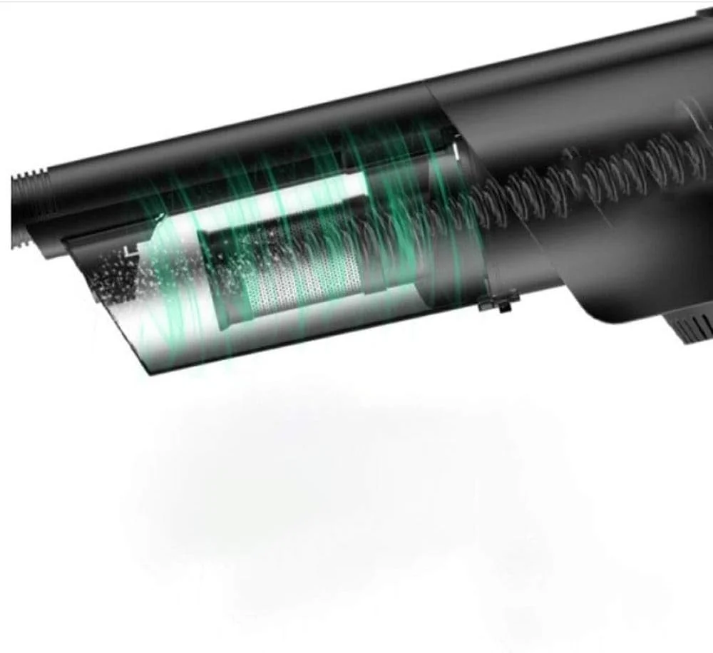 جاروبرقی دستی UOKUGZ، جاروبرقی با مخزن گرد و غبار بزرگ، ایده آل برای فرش و کف سخت منزل، سبک وزن، قدرت مکش قوی، برس های برقی