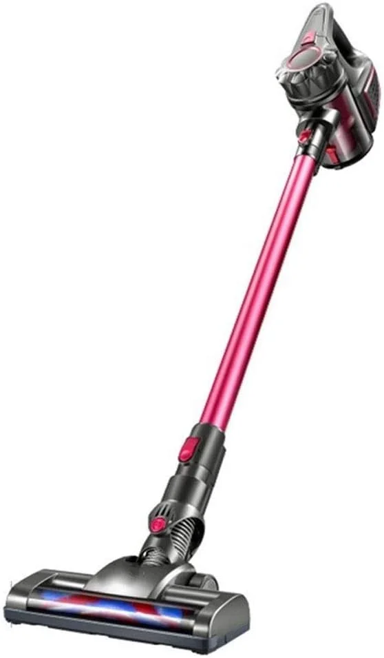 جاروبرقی دستی، مناسب برای فرش و کف سخت منزل، سبک وزن، مکش قوی، جاروبرقی مخزنی سیم دار (آبی تیره)