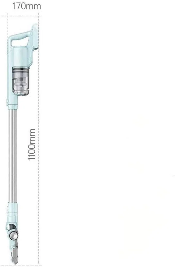 جاروبرقی دستی UOKUGZ، جاروبرقی با مخزن گرد و غبار بزرگ، ایده آل برای فرش و کف سخت، سبک وزن، قدرت مکش قوی، برس های برقی