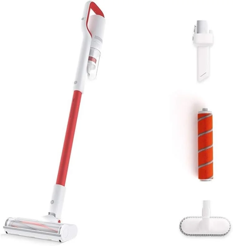 جاروبرقی بی سیم UOKUGZ، مکش فوق العاده قدرتمند، مناسب برای تمیز کردن فرش/کف، جاروبرقی دستی