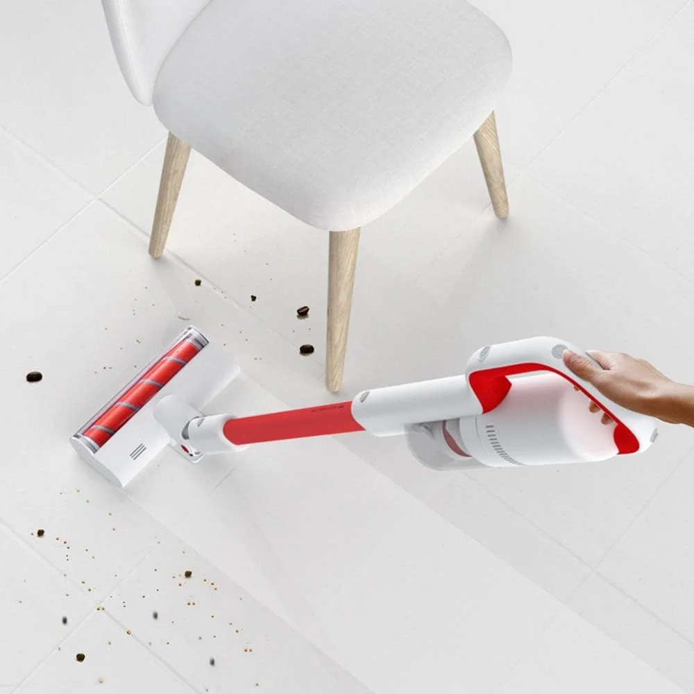 جاروبرقی بی سیم UOKUGZ، مکش فوق العاده قدرتمند، مناسب برای تمیز کردن فرش/کف، جاروبرقی دستی