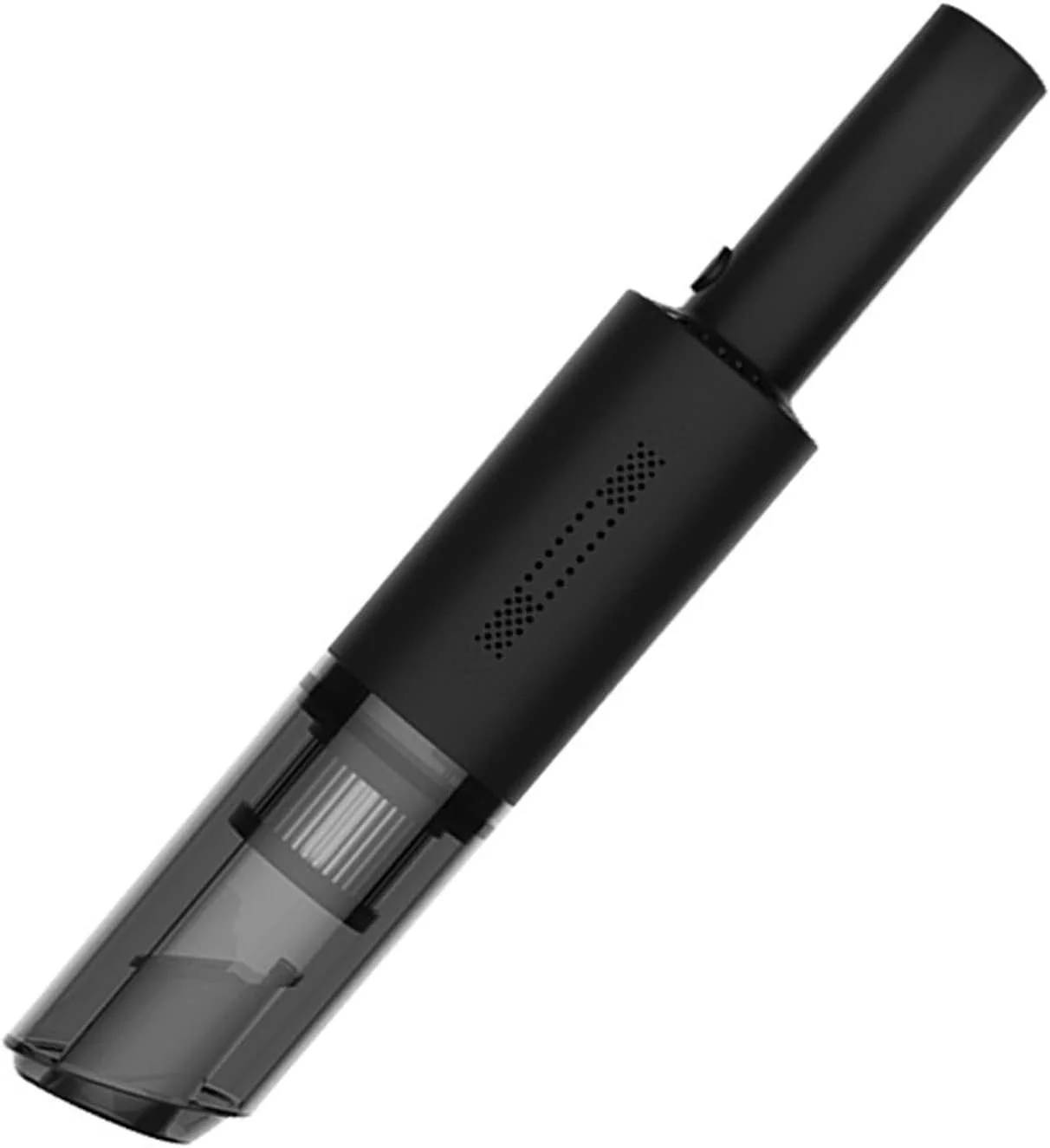 جاروبرقی شارژی خودرو UOKUGZ، جاروبرقی دستی قابل حمل با مکش قوی، مناسب برای خودرو و منزل، مینی (مشکی بی سیم)