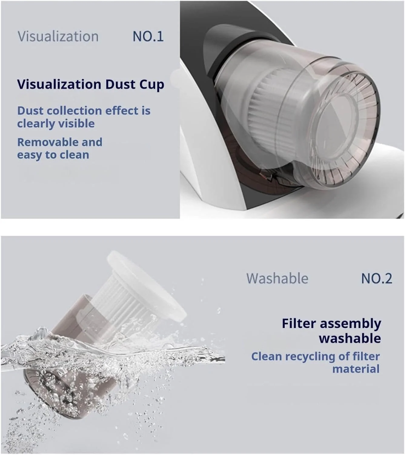 جاروبرقی تخت خواب WEKOTEE، جاروبرقی دستی بی سیم UV برای ملحفه، بالش، لحاف، مبل، پتو، فرش (سبز)