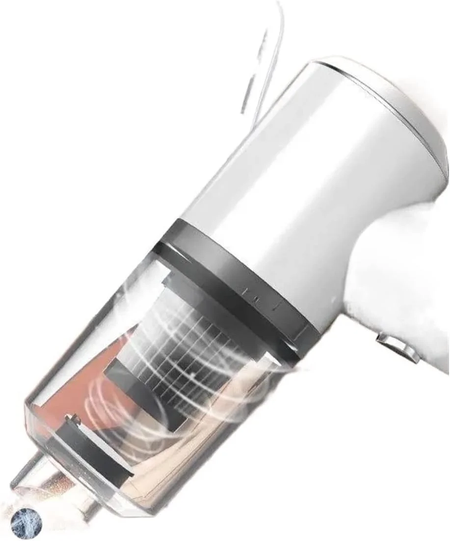 جاروبرقی های WMGSDWB برای منزل، جاروبرقی بی سیم با قدرت بالا، قابل شارژ USB، ابزار تمیز کردن منزل (سفید)