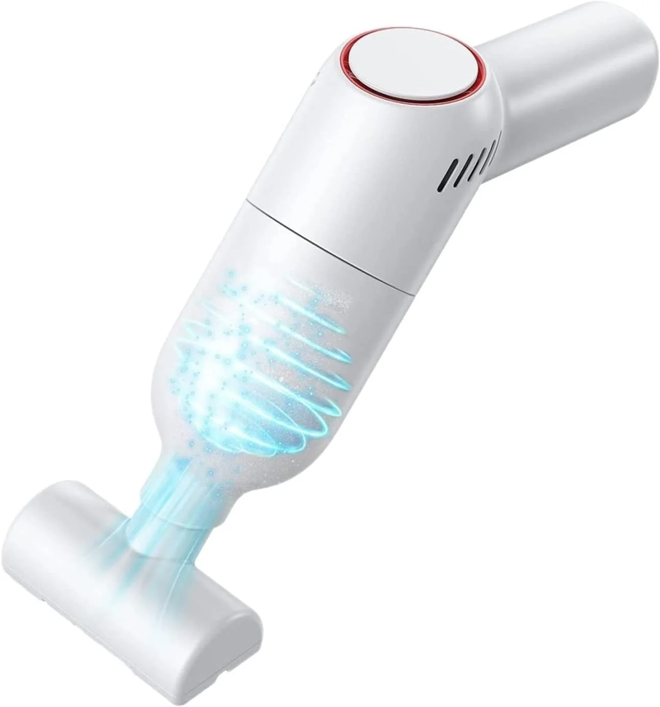 جاروبرقی بی سیم YHUAEE برای منزل، جاروبرقی دستی قدرتمند و کوچک برای تمیز کردن موی حیوانات خانگی و فرش (سفید) جاروبرقی بی سیم YHUAEE برای منزل، جاروبرقی دستی قدرتمند و کوچک برای تمیز کردن موی حیوانات خانگی و فرش (سفید)