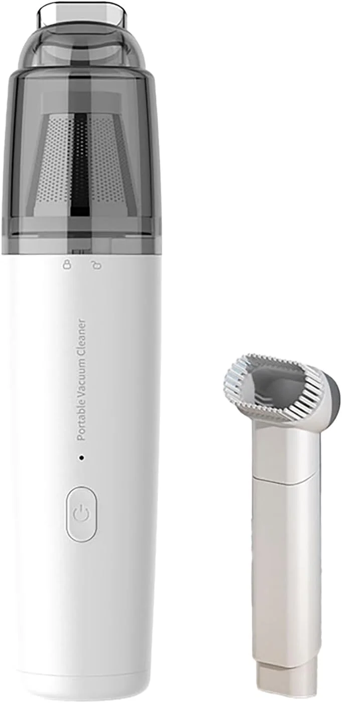 جاروبرقی دستی شارژی، قدرت مکش 4000Pa با باتری قابل شارژ و فیلتر HEPA قابل شستشو، تمیز کردن آسان برای خانه/دفتر/ماشین، شارژ سریع، فوق العاده سبک، جاروبرقی کوچک ماشین جاروبرقی دستی شارژی، قدرت مکش 4000Pa با باتری قابل شارژ و فیلتر HEPA قابل شستشو، تمیز کردن آسان برای خانه/دفتر/ماشین، شارژ سریع، فوق العاده سبک، جاروبرقی کوچک ماشین