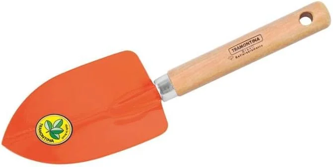 بیلچه باغبانی دستی ترامونتینا با فولاد کربنی ویژه و دسته چوبی - 77907001