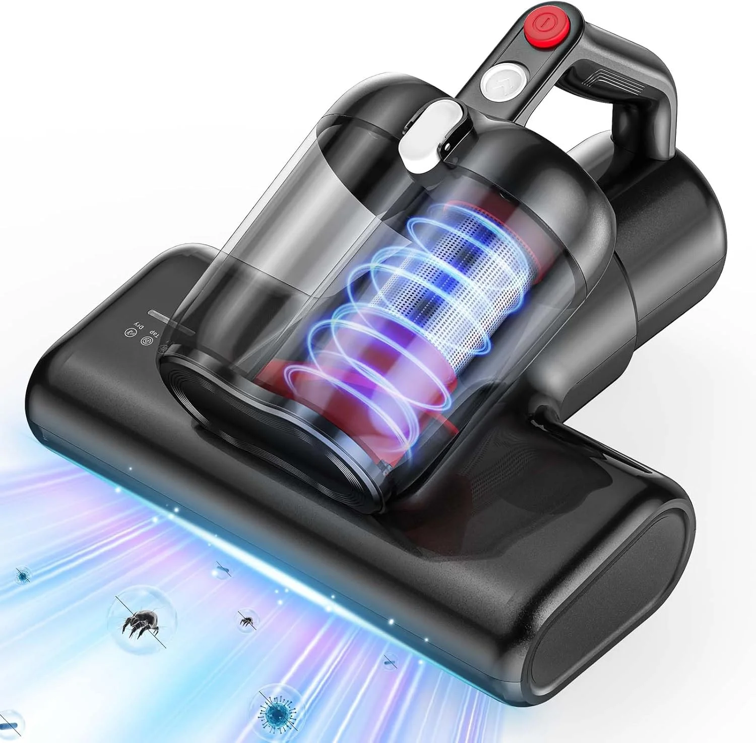 جاروبرقی کنه یوفاک برای تشک، جاروبرقی تشک با قدرت 16 کیلو پاسکال، جاروبرقی تخت با نور فرابنفش، فیلتر HEPA، عملکرد هوای گرم، حسگر کنه گرد و غبار، جاروبرقی دستی اولتراسونیک 600 واتی برای تخت جاروبرقی کنه یوفاک برای تشک، جاروبرقی تشک با قدرت 16 کیلو پاسکال، جاروبرقی تخت با نور فرابنفش، فیلتر HEPA، عملکرد هوای گرم، حسگر کنه گرد و غبار، جاروبرقی دستی اولتراسونیک 600 واتی برای تخت