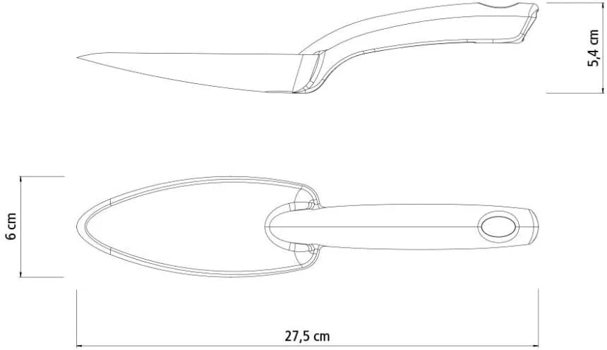 بیلچه باغبانی پلاستیکی ترامونتینا - مدل 78108000