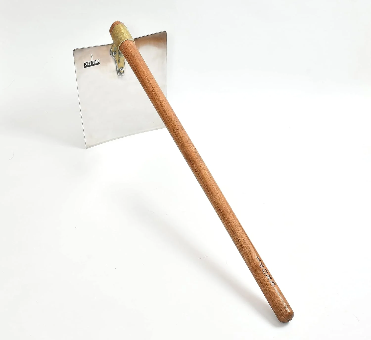 بیل باغبانی فولاد ضد زنگ گرید 202 KRUFE برای باغبانی یا حفاری ابزار کشاورزی سنگین (35X11X10)