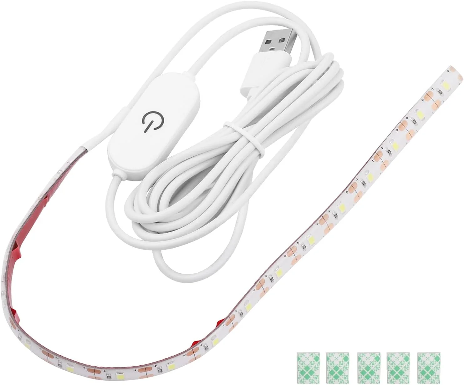 نوار چراغ ماشین خیاطی Lurrose: نوار چراغ ال ای دی USB - لوازم جانبی ماشین خیاطی، 5 ولت USB