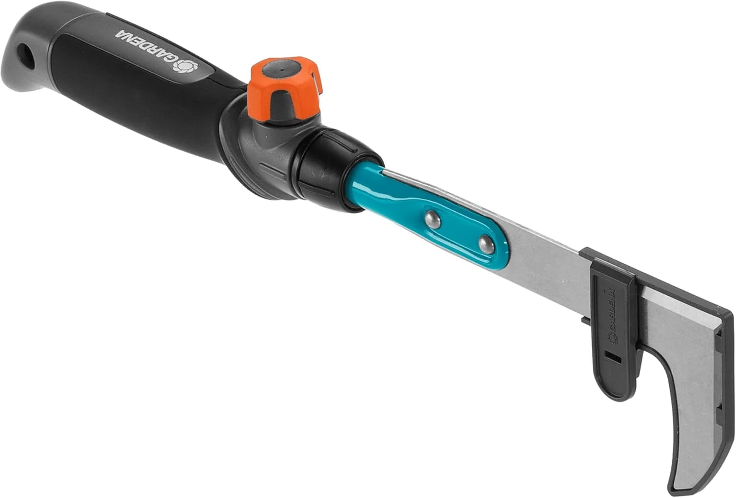 علف‌کش دوتایی پاسیو Gardena Combisystem، خاکستری/نارنجی