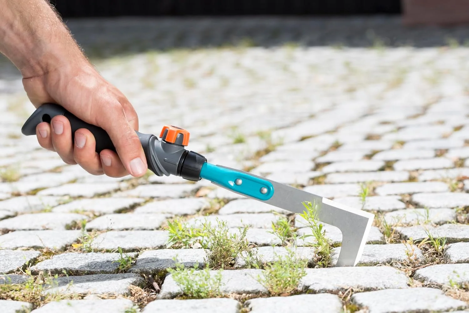 علفکش دوتایی پاسیو Gardena Combisystem، خاکستری/نارنجی علفکش دوتایی پاسیو Gardena Combisystem، خاکستری/نارنجی