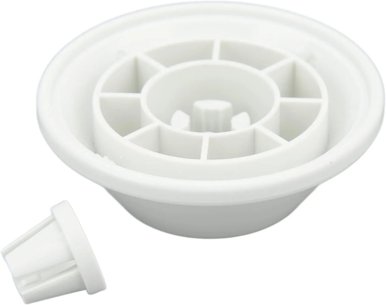 نگهدارنده قرقره نخ سوراندی، کنترل بهینه نخ، سازگار با ماشین های دوخت سنگین، با درپوش و استاپر نگهدارنده قرقره نخ سوراندی، کنترل بهینه نخ، سازگار با ماشین های دوخت سنگین، با درپوش و استاپر