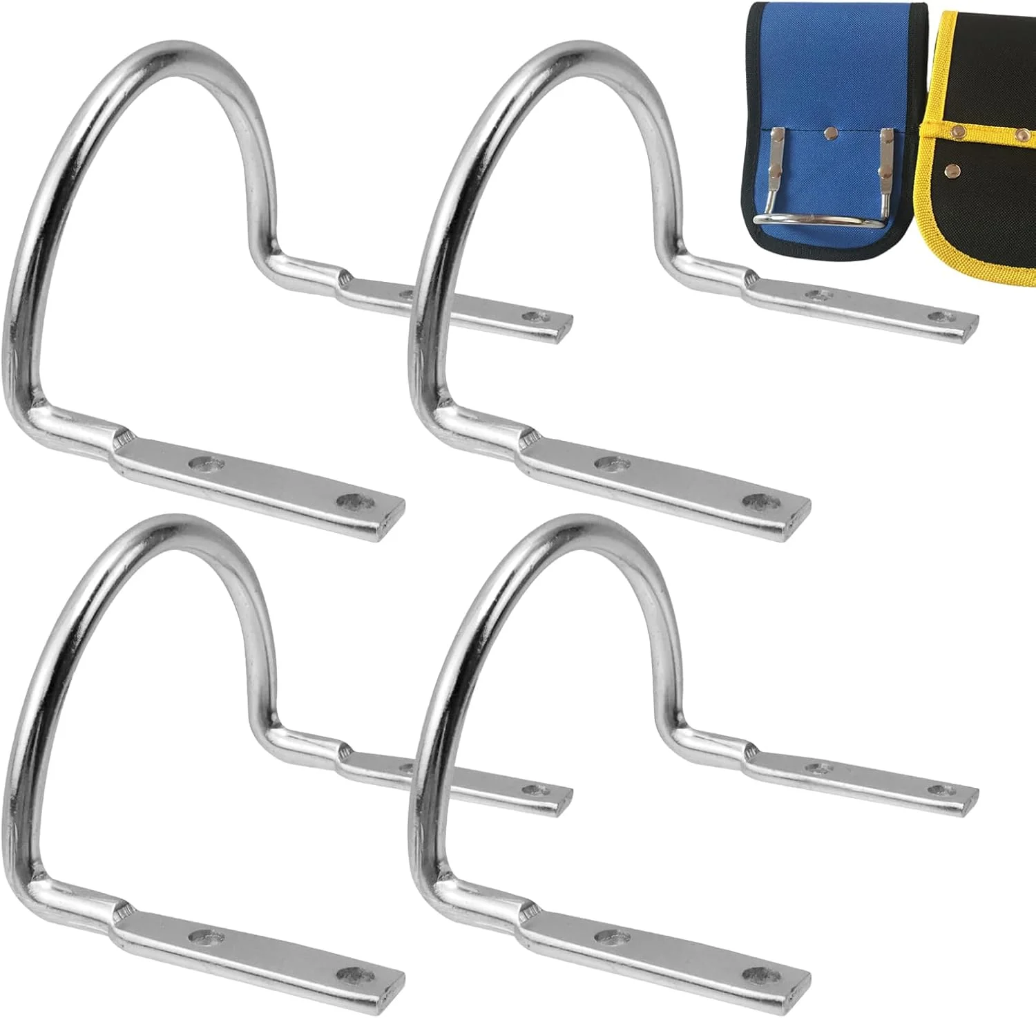 نگهدارنده چکش | حلقه جایگزین نگهدارنده چکش U شکل | لوازم جانبی باغبانی برای ابزار نجاری، ساخت و ساز، سقف کاری، برق کاران و نجاران