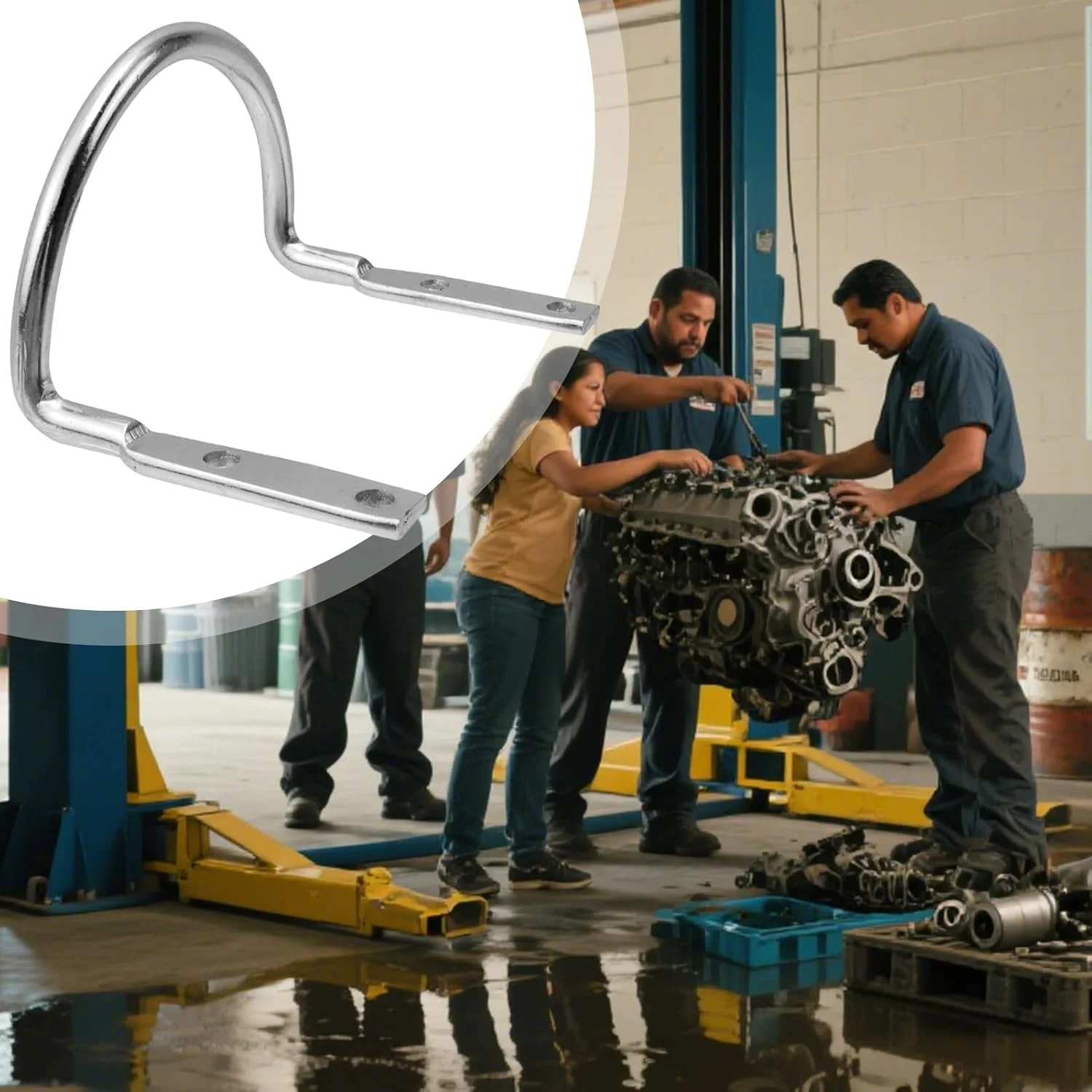 حلقه نگهدارنده چکش - حلقه نگهدارنده تبر U شکل برای کمربند کار | لوازم جانبی باغبانی برای ابزار، نجاری، ساخت و ساز، سقف کاری، برق کارها، نجارها حلقه نگهدارنده چکش - حلقه نگهدارنده تبر U شکل برای کمربند کار | لوازم جانبی باغبانی برای ابزار، نجاری، ساخت و ساز، سقف کاری، برق کارها، نجارها