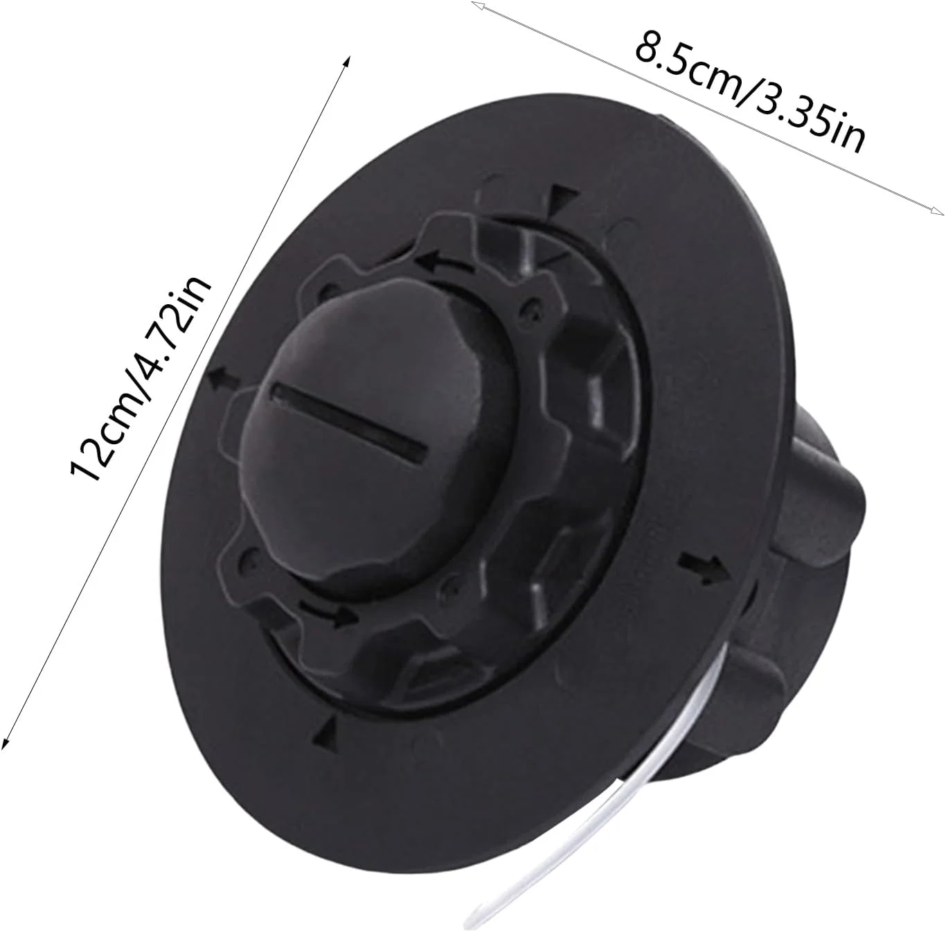 سر هرس چمن زن، نخ هرس چمن - ابزار نخ لبه زن نایلونی برای محوطه سازی، باغبانی و پاکسازی حرفه ای