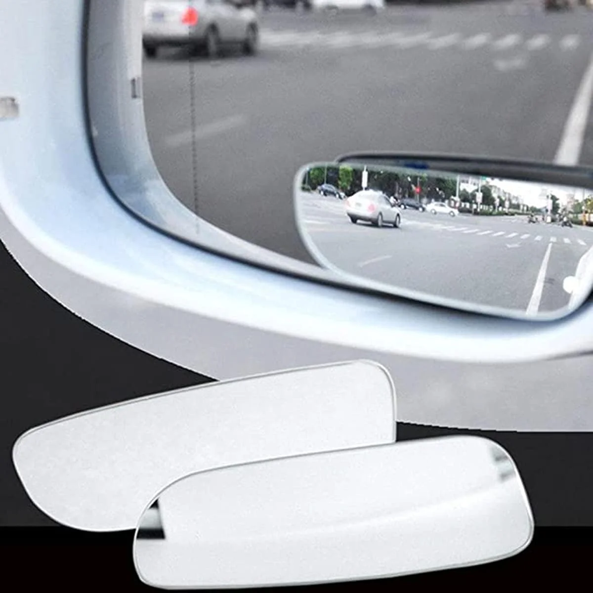 آینه نقطه کور KASTWAVE، آینه های جانبی محدب قابل تنظیم دید 360 درجه با زاویه دید فوق العاده عریض برای ایمنی ترافیک خودرو، کامیون و ون آینه نقطه کور KASTWAVE، آینه های جانبی محدب قابل تنظیم دید 360 درجه با زاویه دید فوق العاده عریض برای ایمنی ترافیک خودرو، کامیون و ون