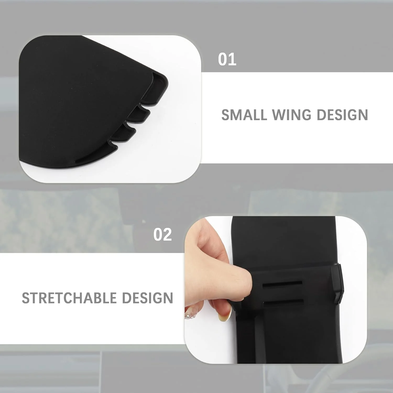 آینه دید عقب خودرو با زاویه دید گسترده، آینه بزرگ داخل خودرو برای کاهش نقاط کور، سازگار با اکثر خودروها، کامیون ها و وسایل نقلیه، نصب آسان لوازم جانبی خودرو آینه دید عقب خودرو با زاویه دید گسترده، آینه بزرگ داخل خودرو برای کاهش نقاط کور، سازگار با اکثر خودروها، کامیون ها و وسایل نقلیه، نصب آسان لوازم جانبی خودرو