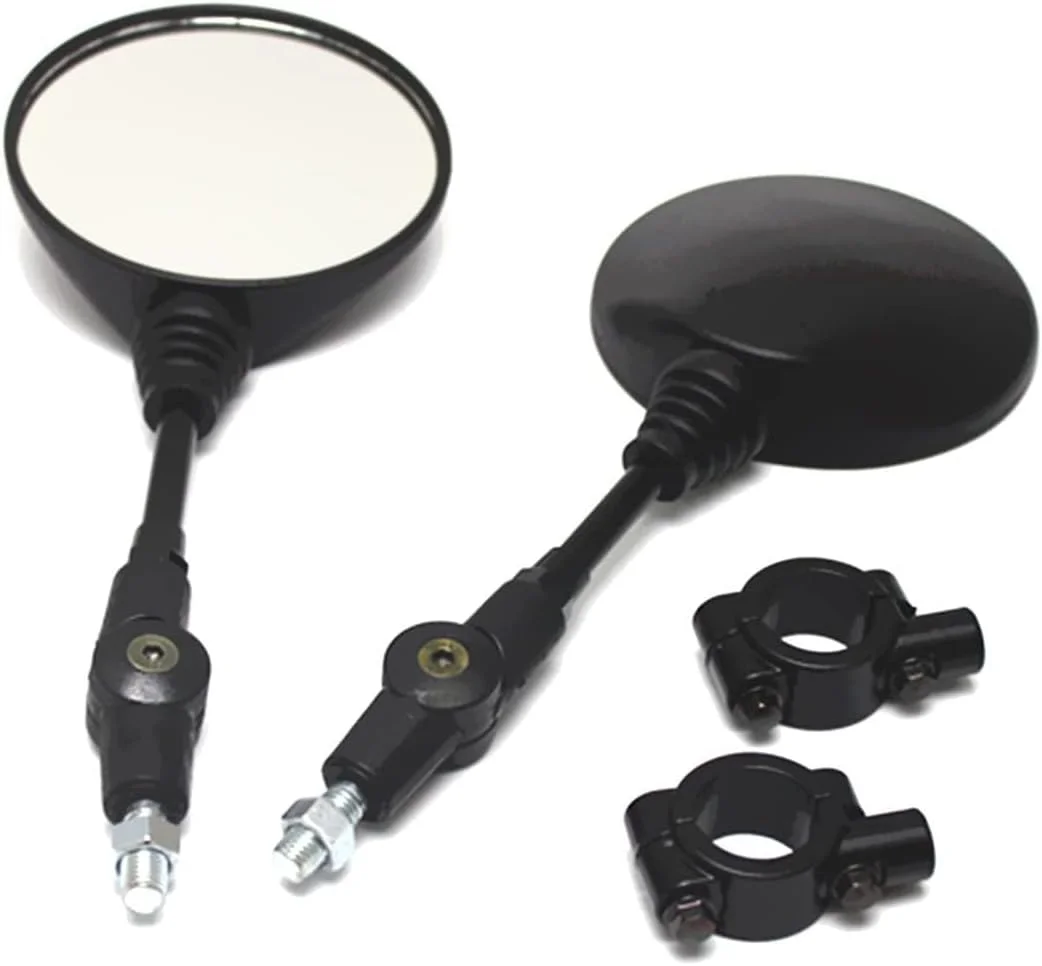 آینه بغل گرد تاشو موتورسیکلت و اسکوتر کاست ویو، جنس آلیاژ آلومینیوم، مناسب برای انواع موتورسیکلت های خیابانی و اسکوترها - یک جفت آینه بغل گرد تاشو موتورسیکلت و اسکوتر کاست ویو، جنس آلیاژ آلومینیوم، مناسب برای انواع موتورسیکلت های خیابانی و اسکوترها - یک جفت