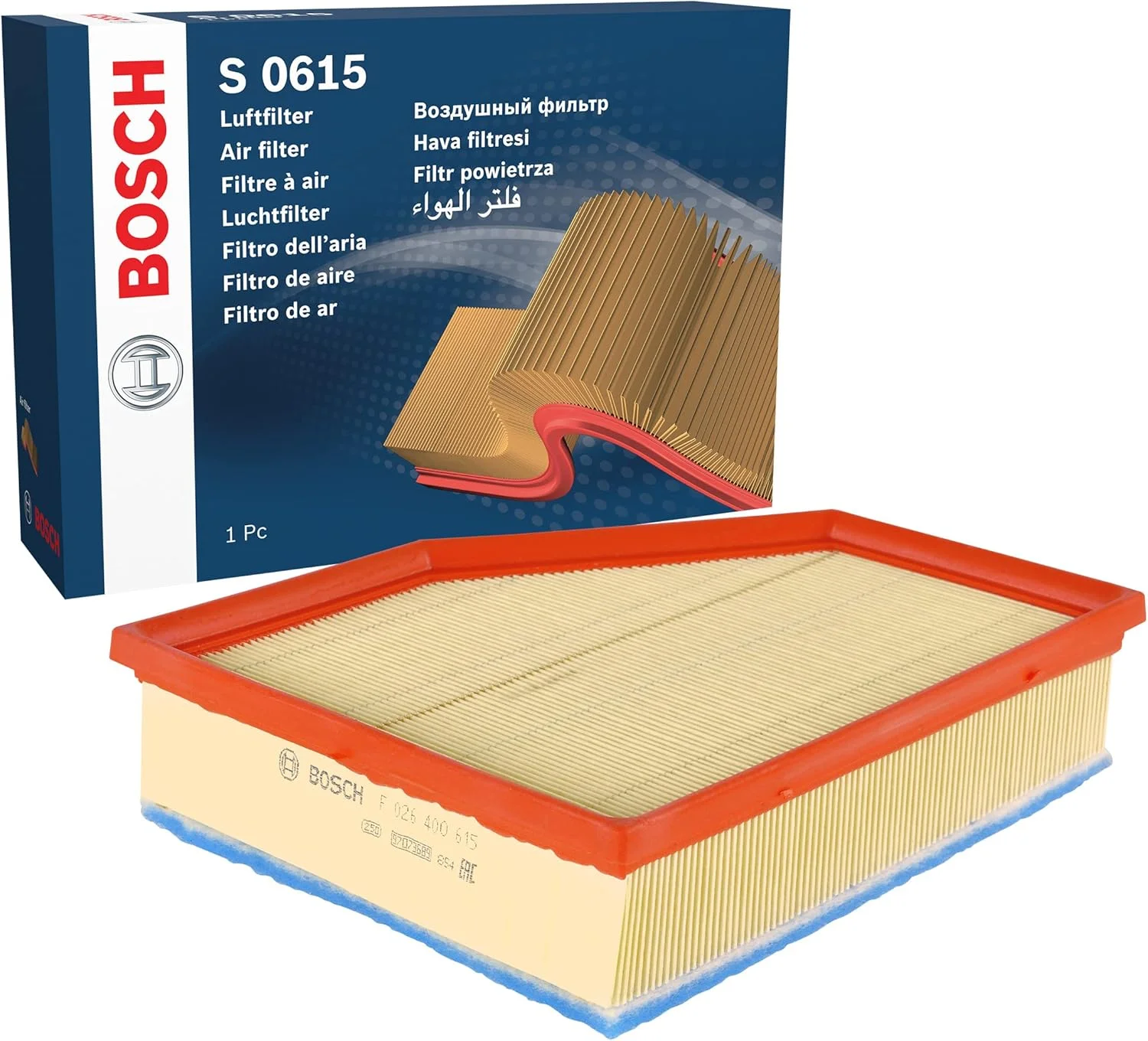 فیلتر هوا خودرو بوش مدل S0615