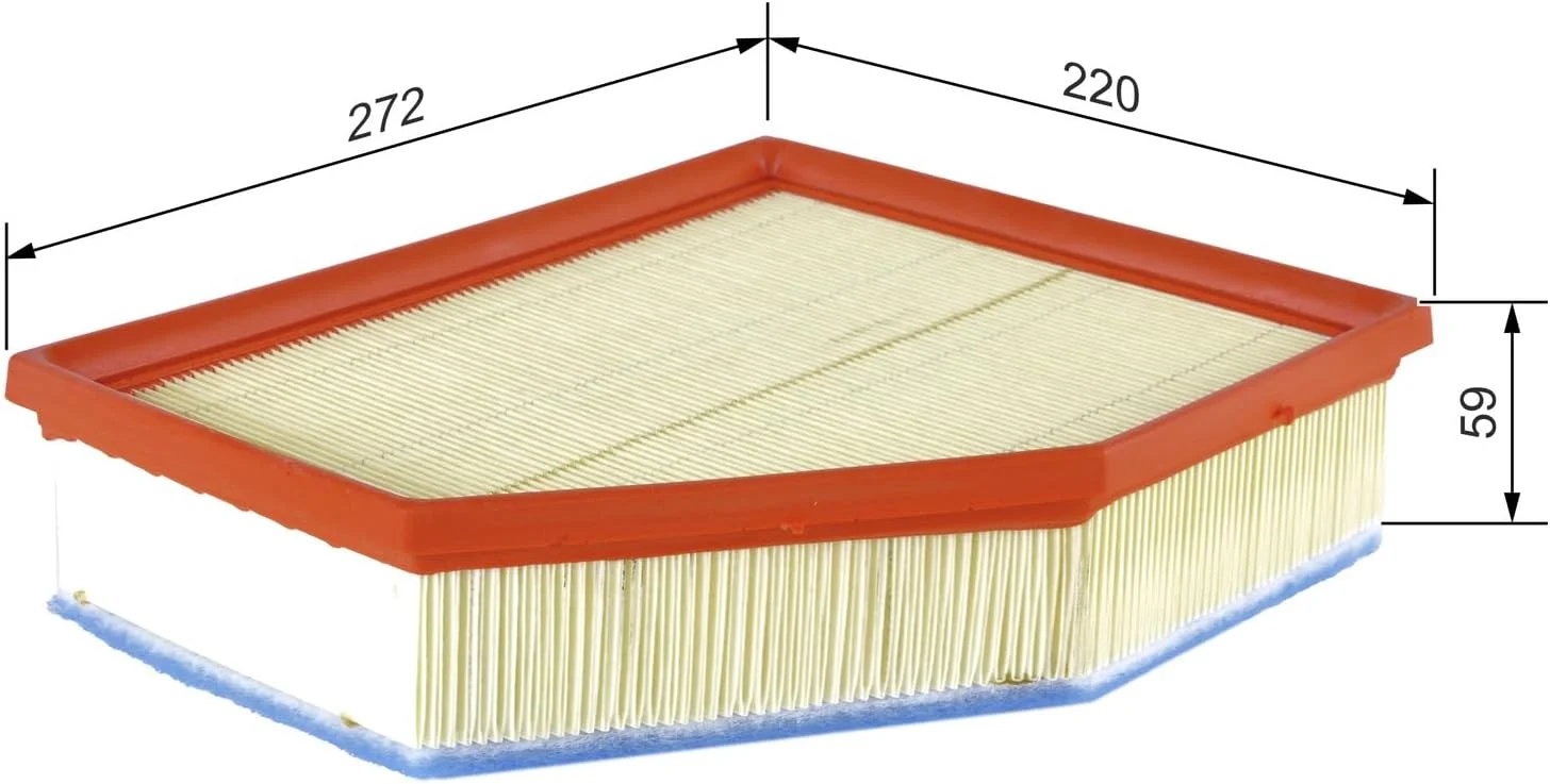 فیلتر هوا خودرو بوش مدل S0615 فیلتر هوا خودرو بوش مدل S0615