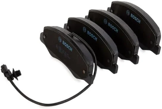 لنت ترمز عقب خودرو بوش BP1687 - کیفیت بوش - برای ترمزگیری بی صدا با گرد و غبار کم - دارای گواهینامه ECE-R90 - بدون مس - 1 ست 4 عددی لنت ترمز - به همراه لوازم جانبی