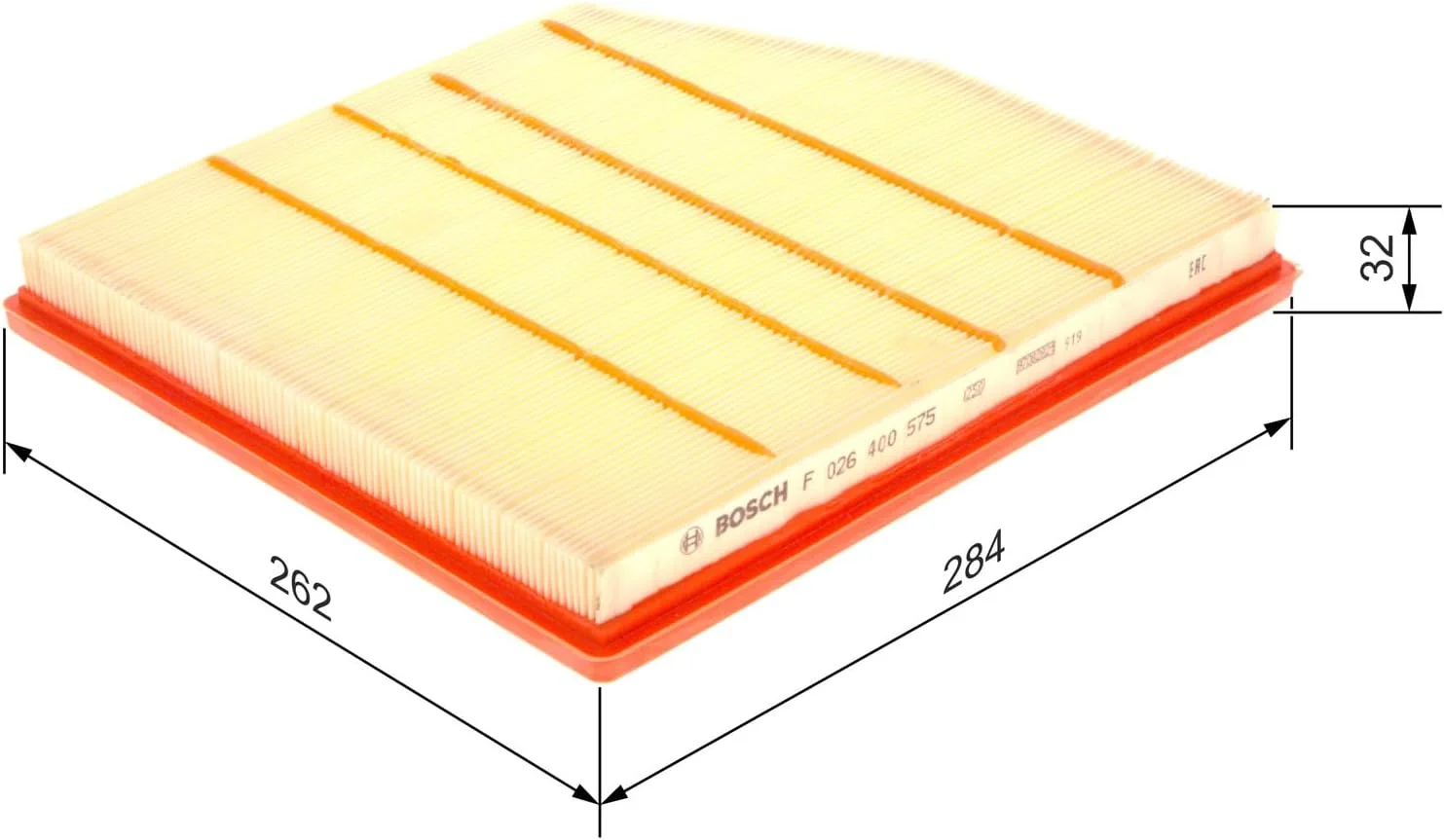 فیلتر هوای اصلی خودرو بوش مدل S0575 F026400575 فیلتر هوای اصلی خودرو بوش مدل S0575 F026400575