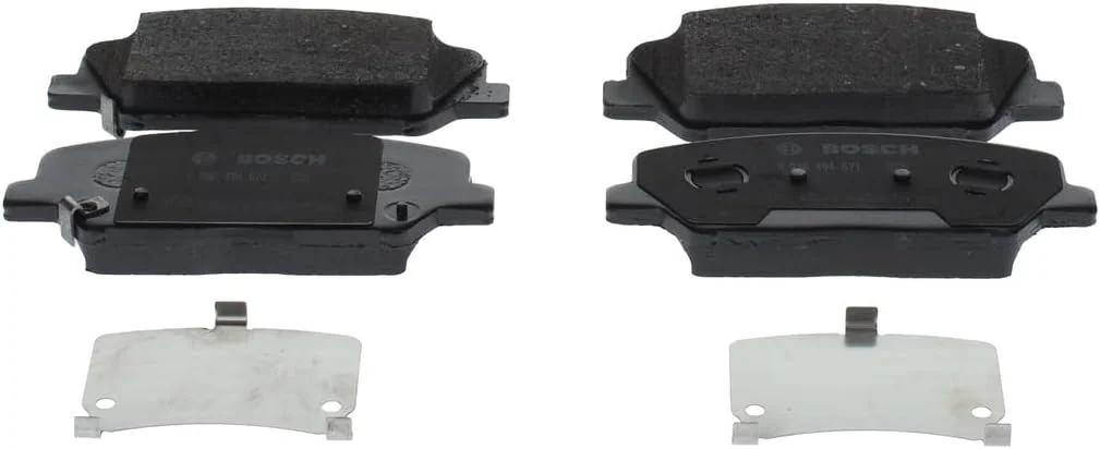 لنت ترمز خودرو بوش BP1666 - محور جلوی خودرو - کیفیت بوش - کاهش صدا و گرد و غبار - دارای گواهینامه ECE-R90 - بدون مس - 1 ست 4 عددی