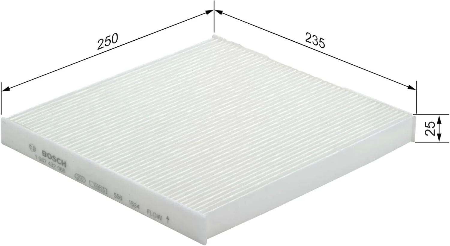 فیلتر محفظه سرنشین بوش 1987432065 فیلتر محفظه سرنشین بوش 1987432065