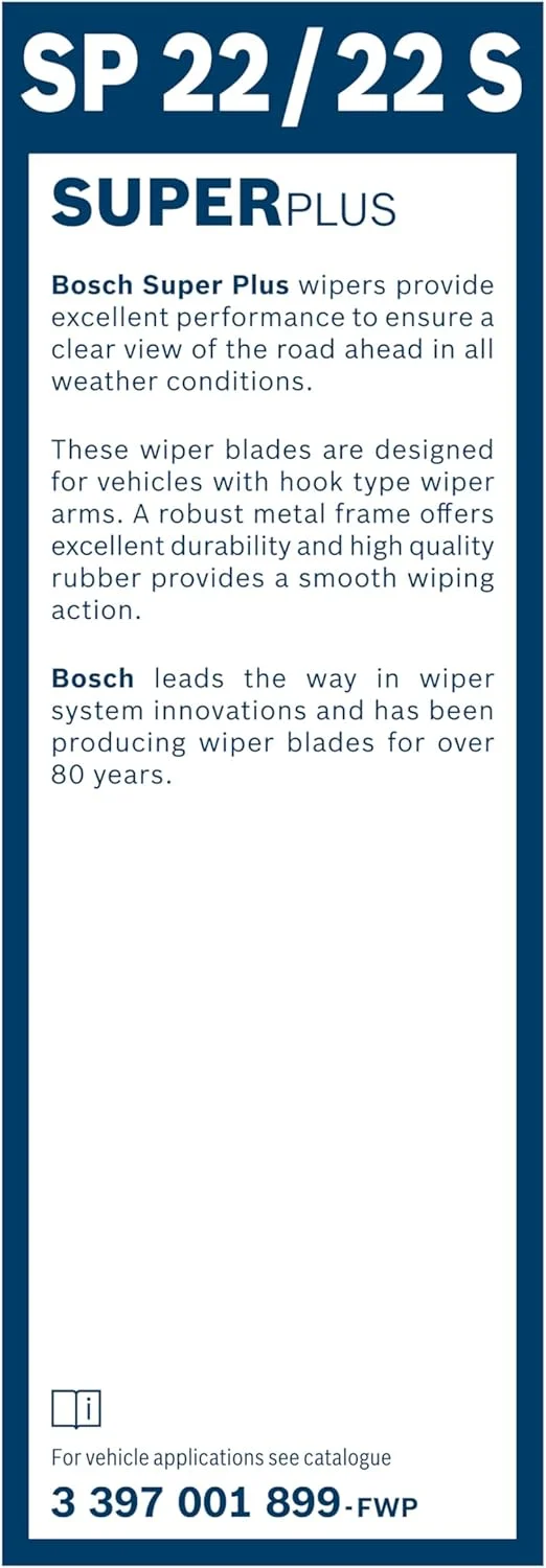 مجموعه تیغه برف پاک کن بوش مدل SP22/22S مجموعه تیغه برف پاک کن بوش مدل SP22/22S