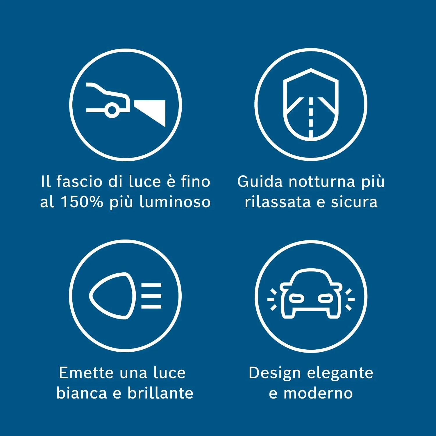 لامپ چراغ جلو بوش H4 (472) پلاس 150 گیگالایت - 12 ولت 60/55 وات P43t - 2 عدد لامپ چراغ جلو بوش H4 (472) پلاس 150 گیگالایت - 12 ولت 60/55 وات P43t - 2 عدد