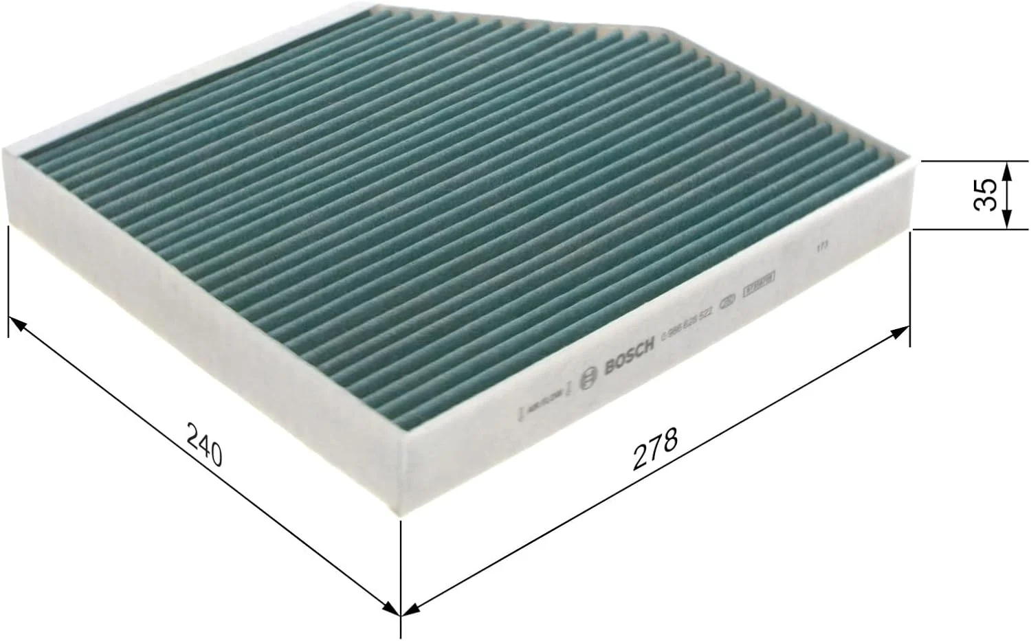 فیلتر کابین Bosch A8522 - فیلتر پلاس