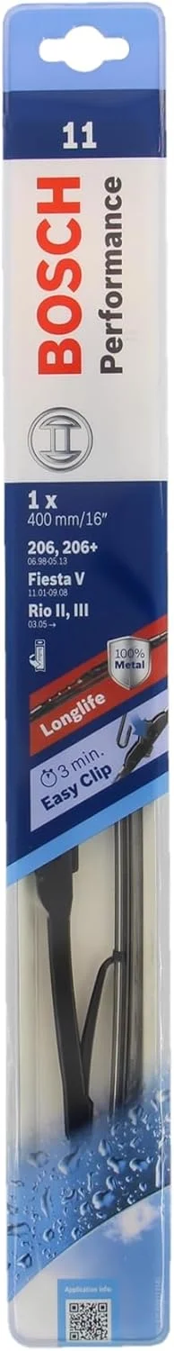 تیغه برف پاک کن دوقلو بوش 1931040، 400 میلی متر